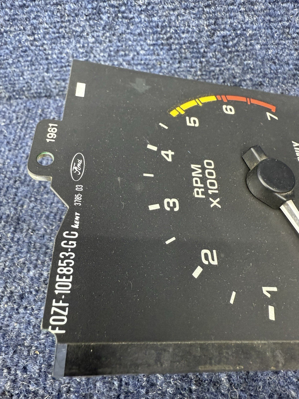 1990-1993 Ford Mustang Tachometer Unit 7,000 RPM Gauge Tach Factory Stock v8 7k
