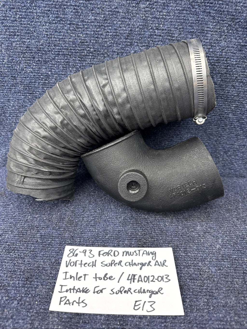 86-93 Ford Mustang Foxbody Vortech Supercharger 5.0 Air Inlet Box Intake Parts