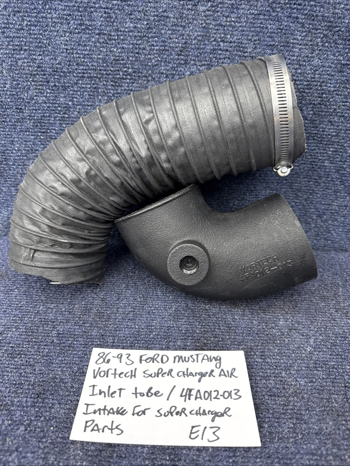 86-93 Ford Mustang Foxbody Vortech Supercharger 5.0 Air Inlet Box Intake Parts