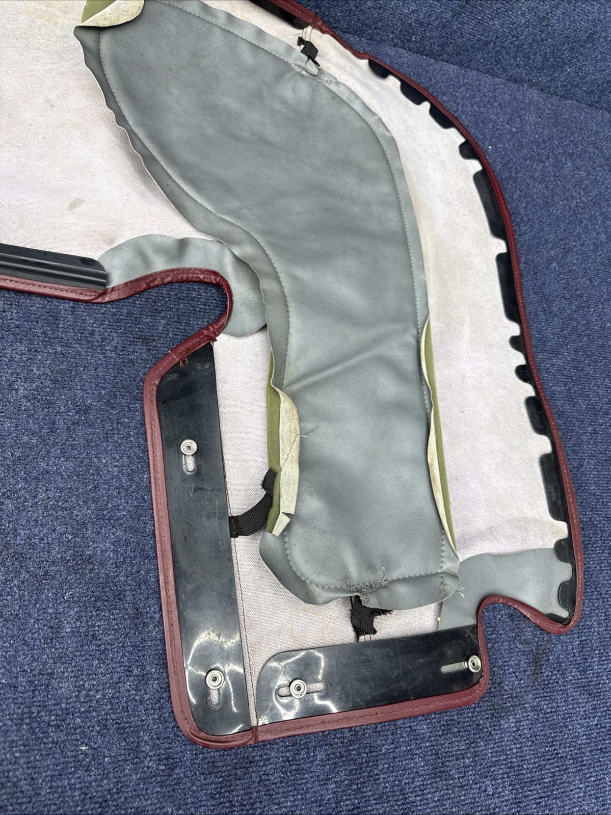 1990-1993 Ford Mustang Convertible Top Boot Red Cover Parade OEM Original Vert