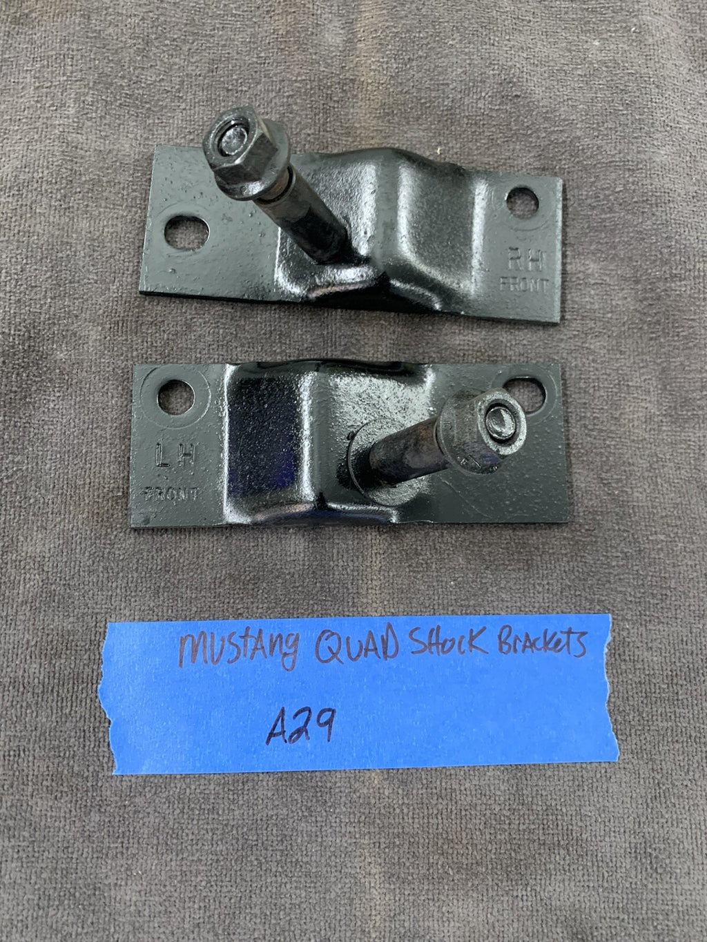86-93 Ford Mustang GT LX 5.0 Quad Shock Mounting Brackets & Hardware