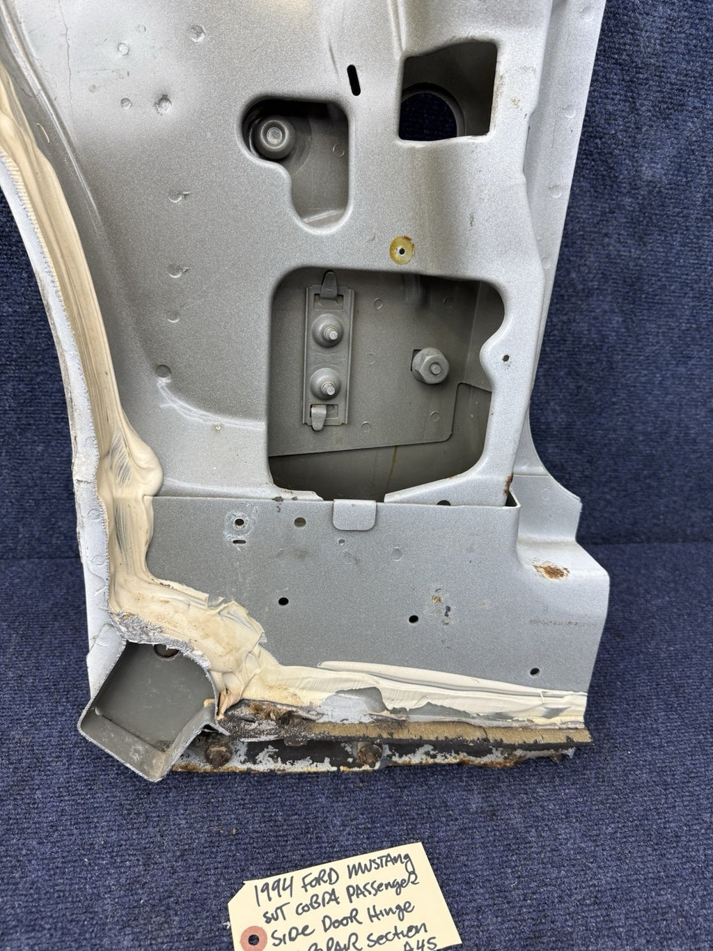 1994 95 96  MUSTANG DOOR FRAME METAL REPAIR SECTION Passenger Rh OEM Rust Repair