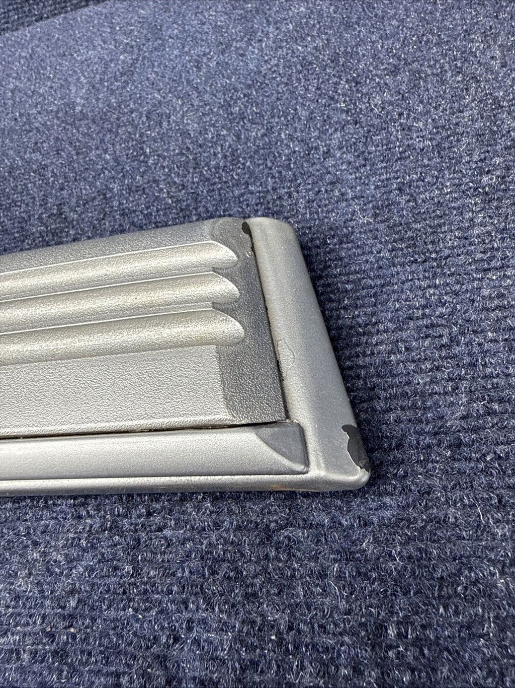 LINCOLN MARK VII LSC 84-92 1984-1992 DRIVER DOOR MOLDING GRAY LH LEFT OEM