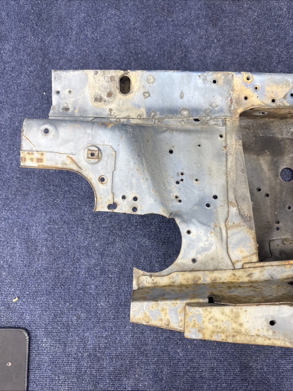 1987  1993 MUSTANG Rh FENDER APRON FRAME SHOCK TOWER METAL OEM Passenger Side 90
