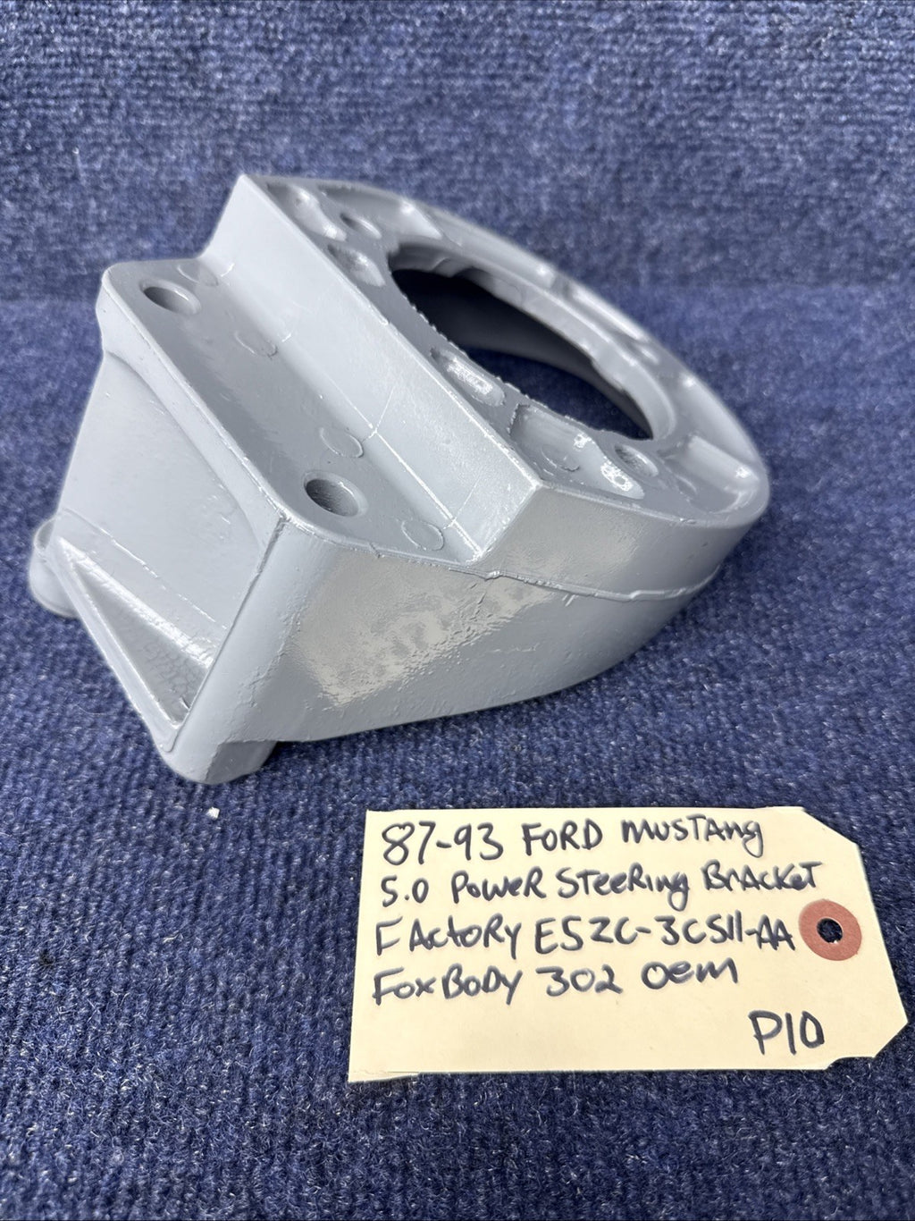 87-93 Ford Mustang Power Steering Pump BRACKET ONLY Factory E5ZC-3C511-AA OEM
