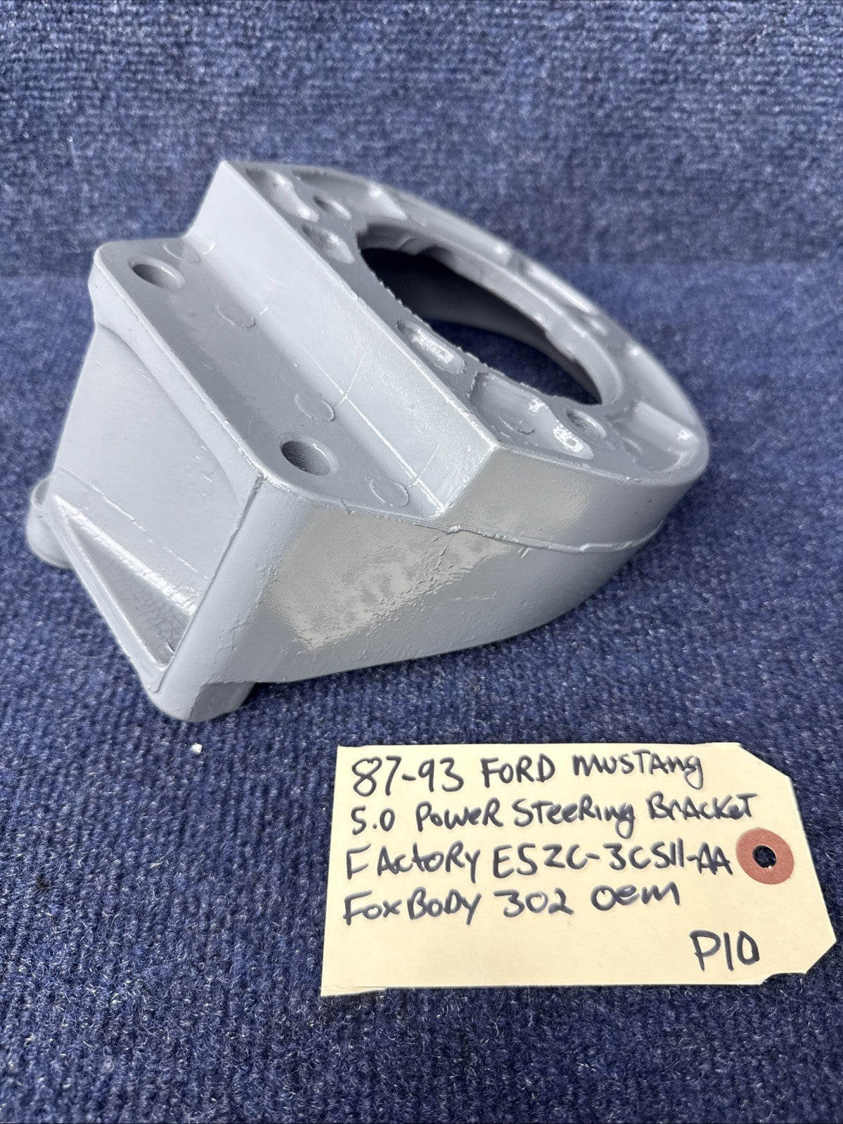 87-93 Ford Mustang Power Steering Pump BRACKET ONLY Factory E5ZC-3C511-AA OEM