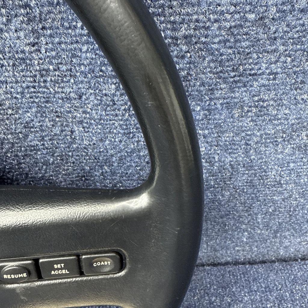 1985  1986 Ford Mustang Steering Wheel 2 Spoke Cruise Control OEM Factory Nice
