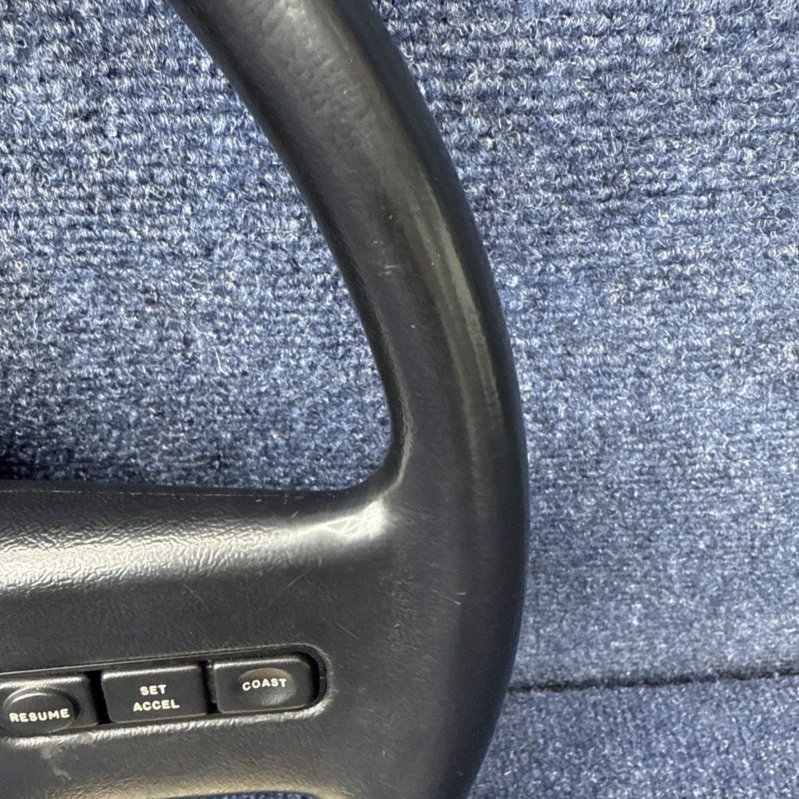 1985  1986 Ford Mustang Steering Wheel 2 Spoke Cruise Control OEM Factory Nice
