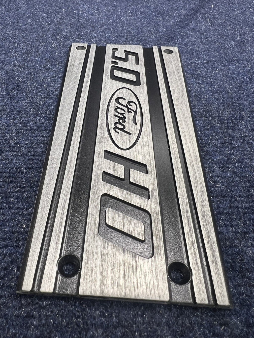 86-87-93 Ford Mustang Factory Upper Intake Manifold Plaque Cover 5.0 V8 OEM GT 