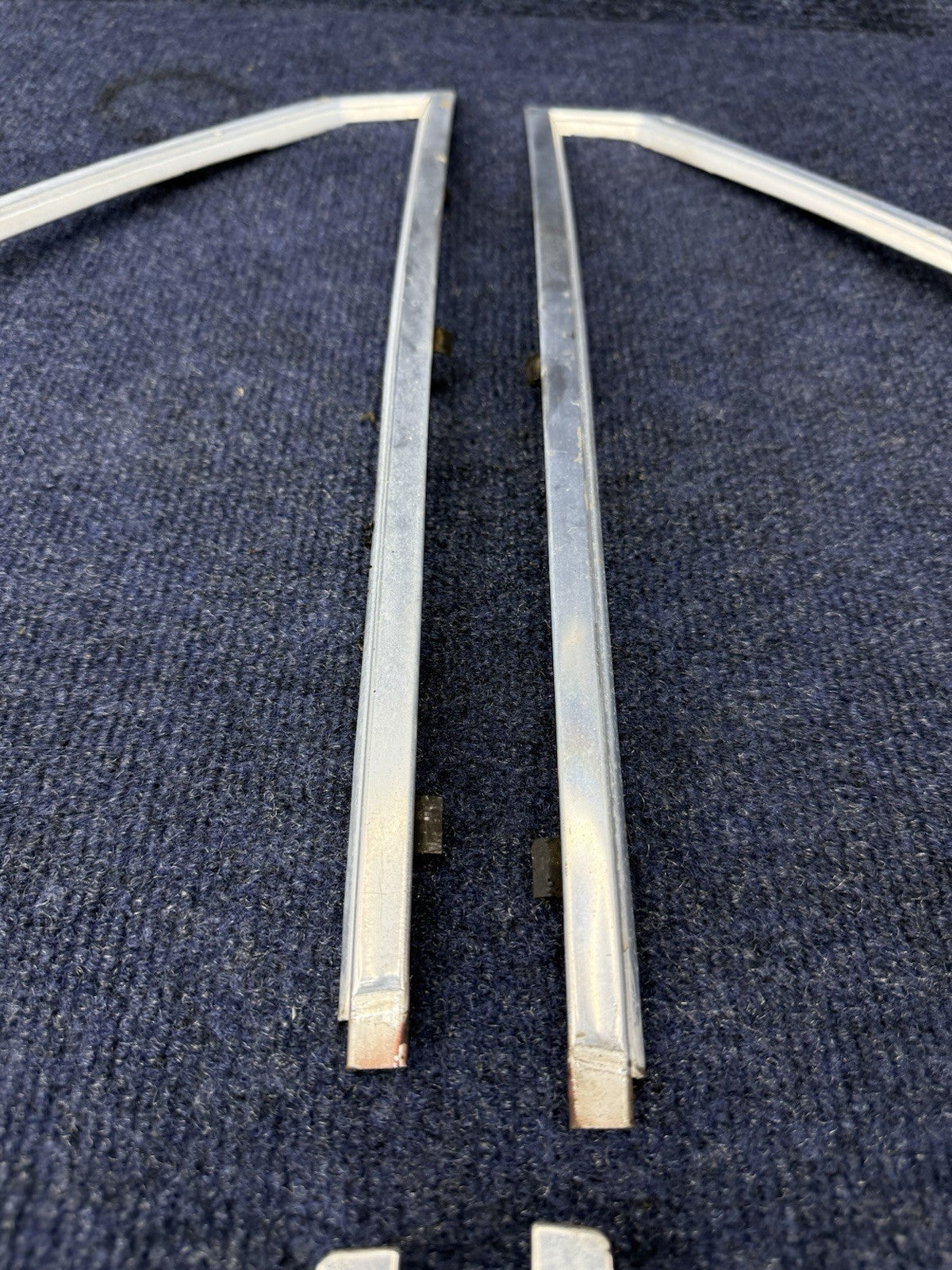 79-86 Ford Fox Body Mustang Hatch Quarter Window Trim OEM Ford 1979-1986