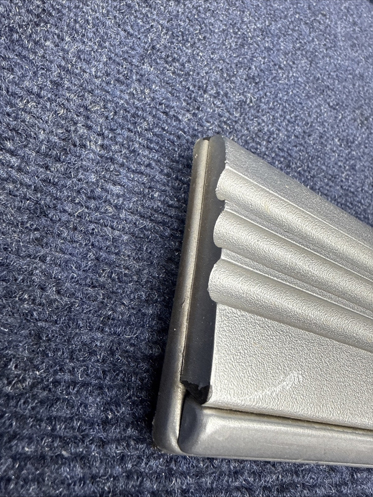 LINCOLN MARK VII LSC 84-92 1984-1992 DRIVER DOOR MOLDING GRAY LH LEFT OEM