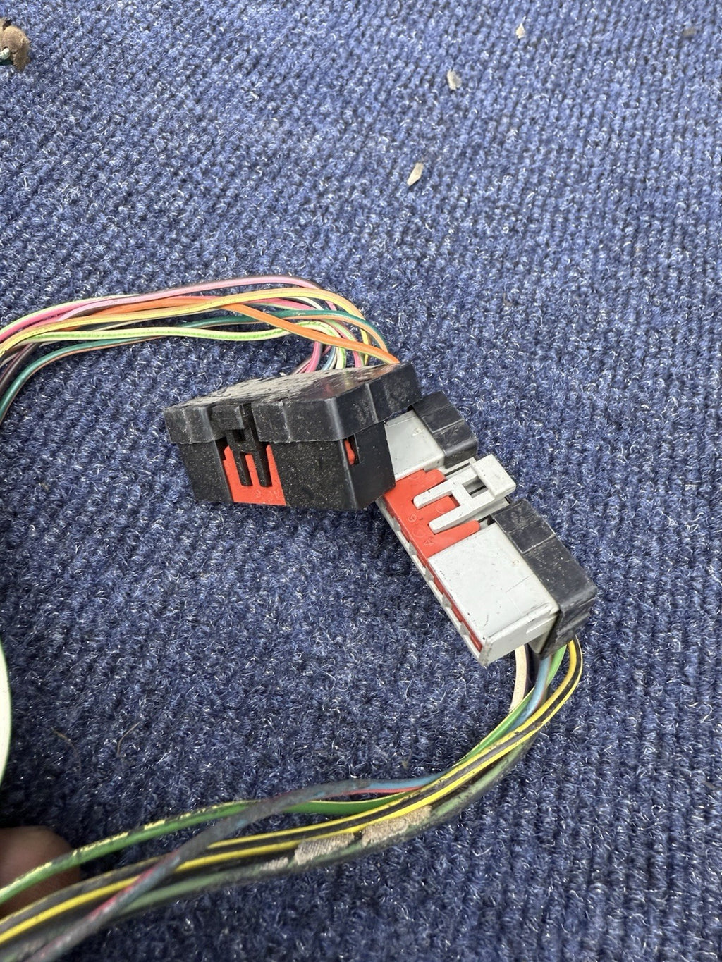 91-93 Ford Mustang Dash Wiring Harness Complete w/ Fuse Box Ignition Radio OEM