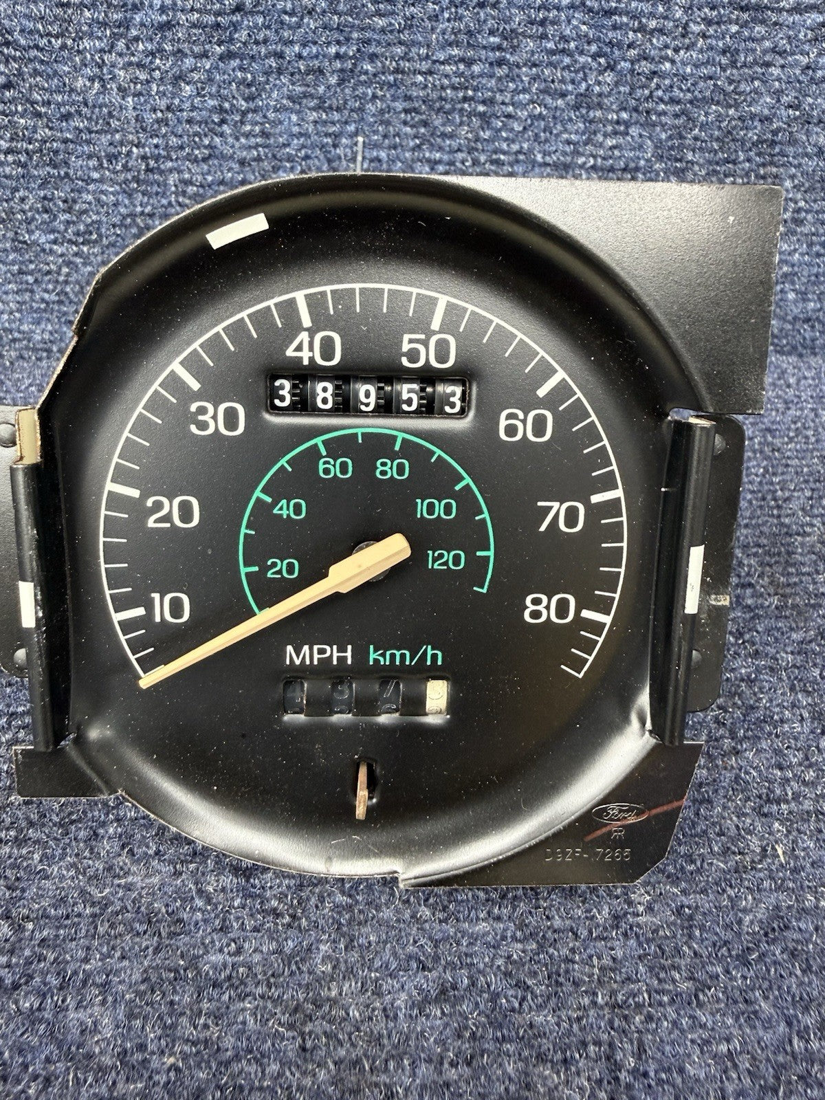 1979-1982 Ford Mustang Speedometer OEM Gauge 80MPH Speedo Factory Stock Green