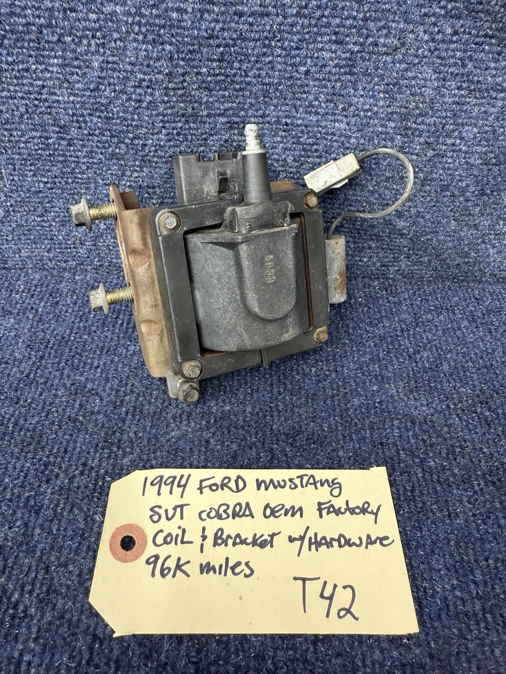 1994 1995 Ford Mustang Svt Cobra 5.0 302 V8 Ignition Coil OEM Factory Spark