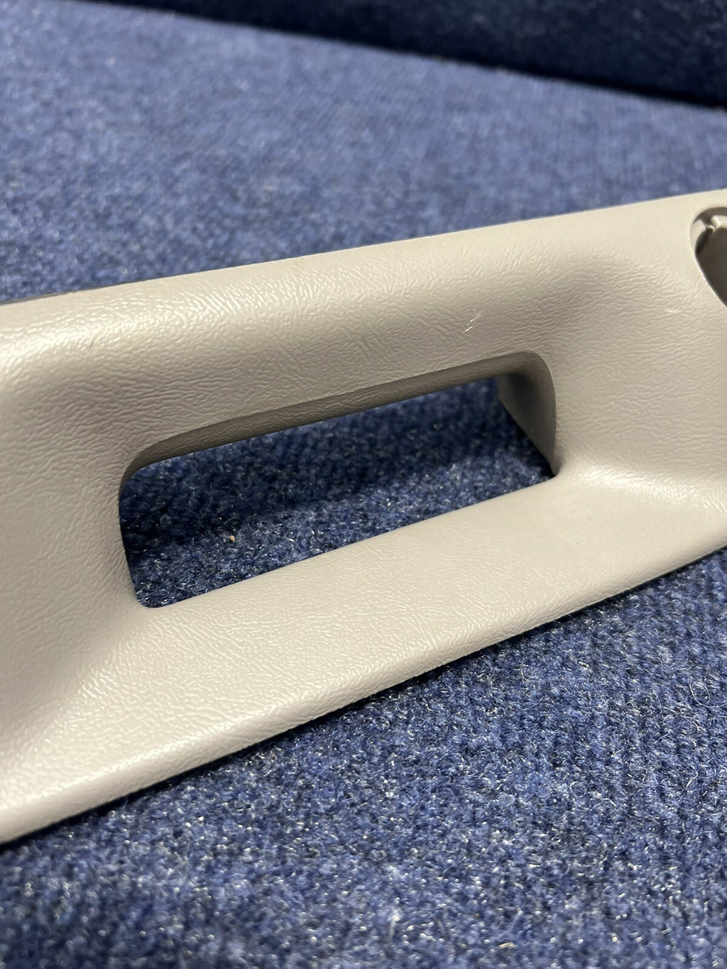 1987-1993 OEM Ford Mustang Grey Front Door Panel Armrests Pull Handle Factory 50