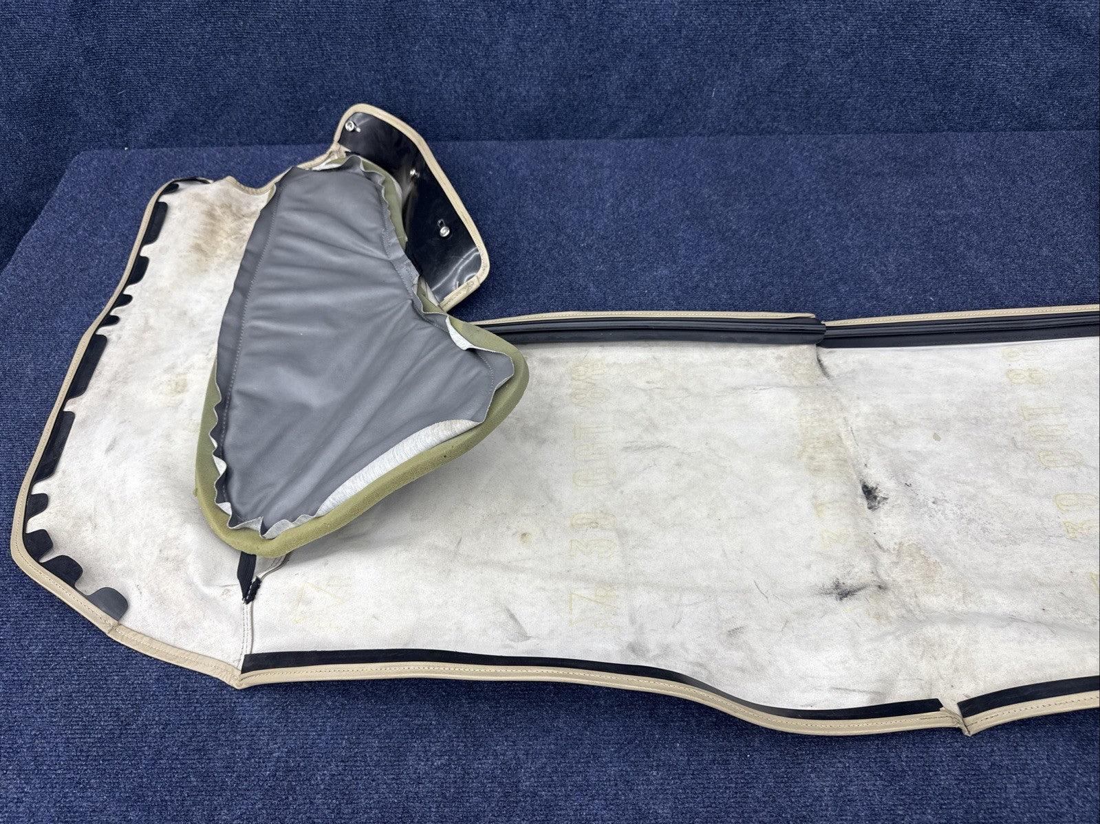 1983-1989 Ford Mustang Convertible Top Boot Tan Cover Parade OEM Original Vert