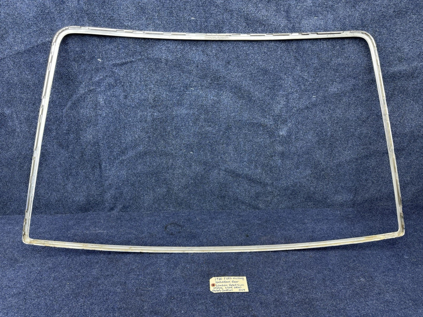 79-86 Mustang Hatch Rear Glass Trim Molding Hatchback Deck Lid 1979-1986 OEM 5.0