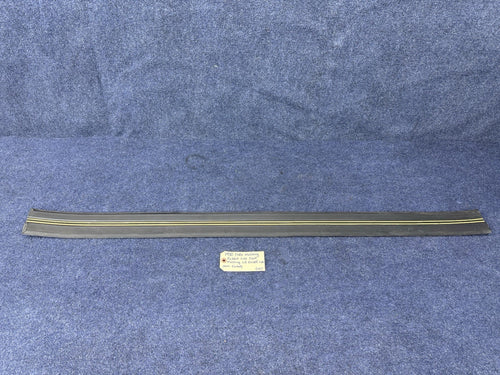 1979-1984 Ford Mustang Side Door Body Trim Moulding Molding Black LH Drivers