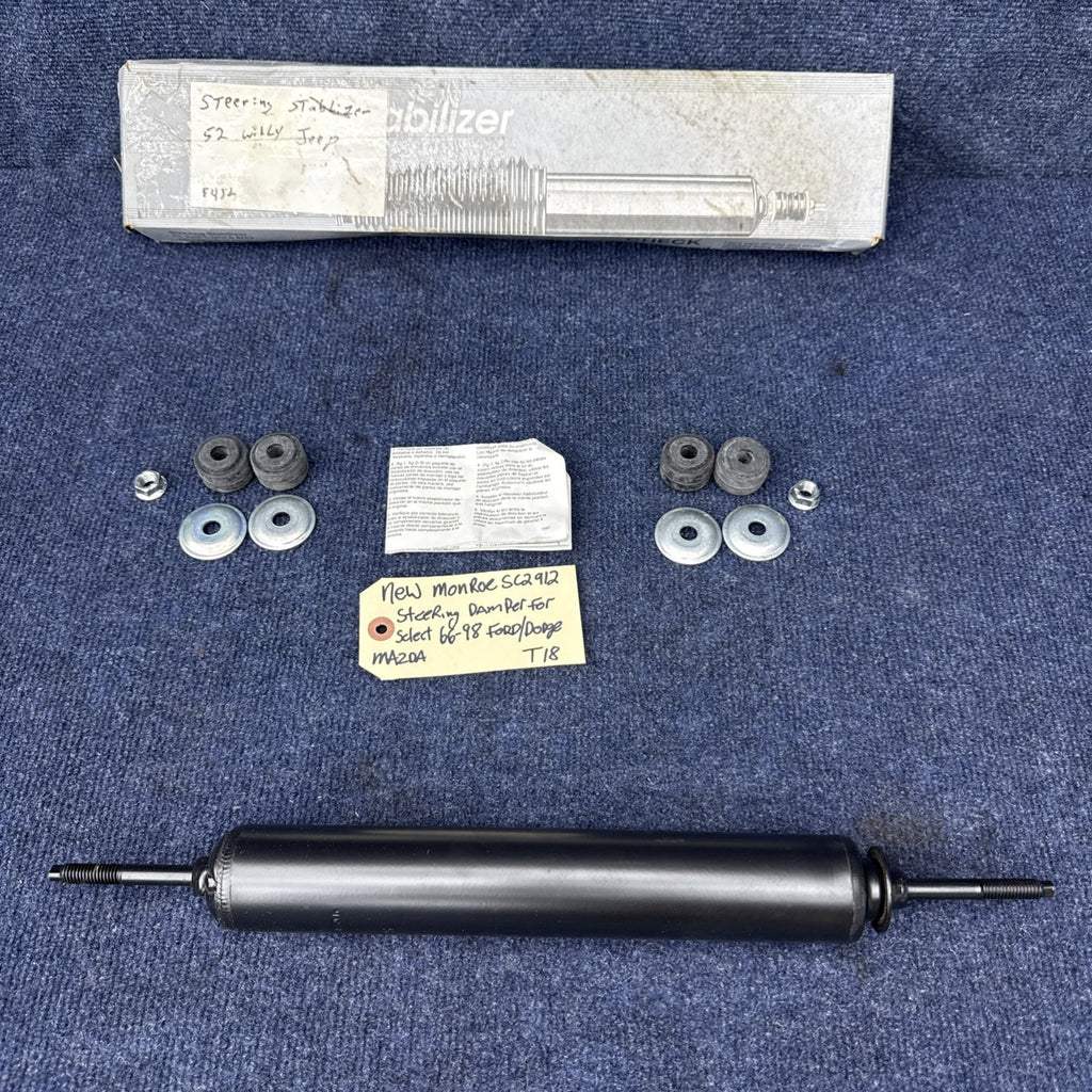 Monroe SC2912 Steering Damper For Select 66-98 Dodge Ford Mazda Models NEW