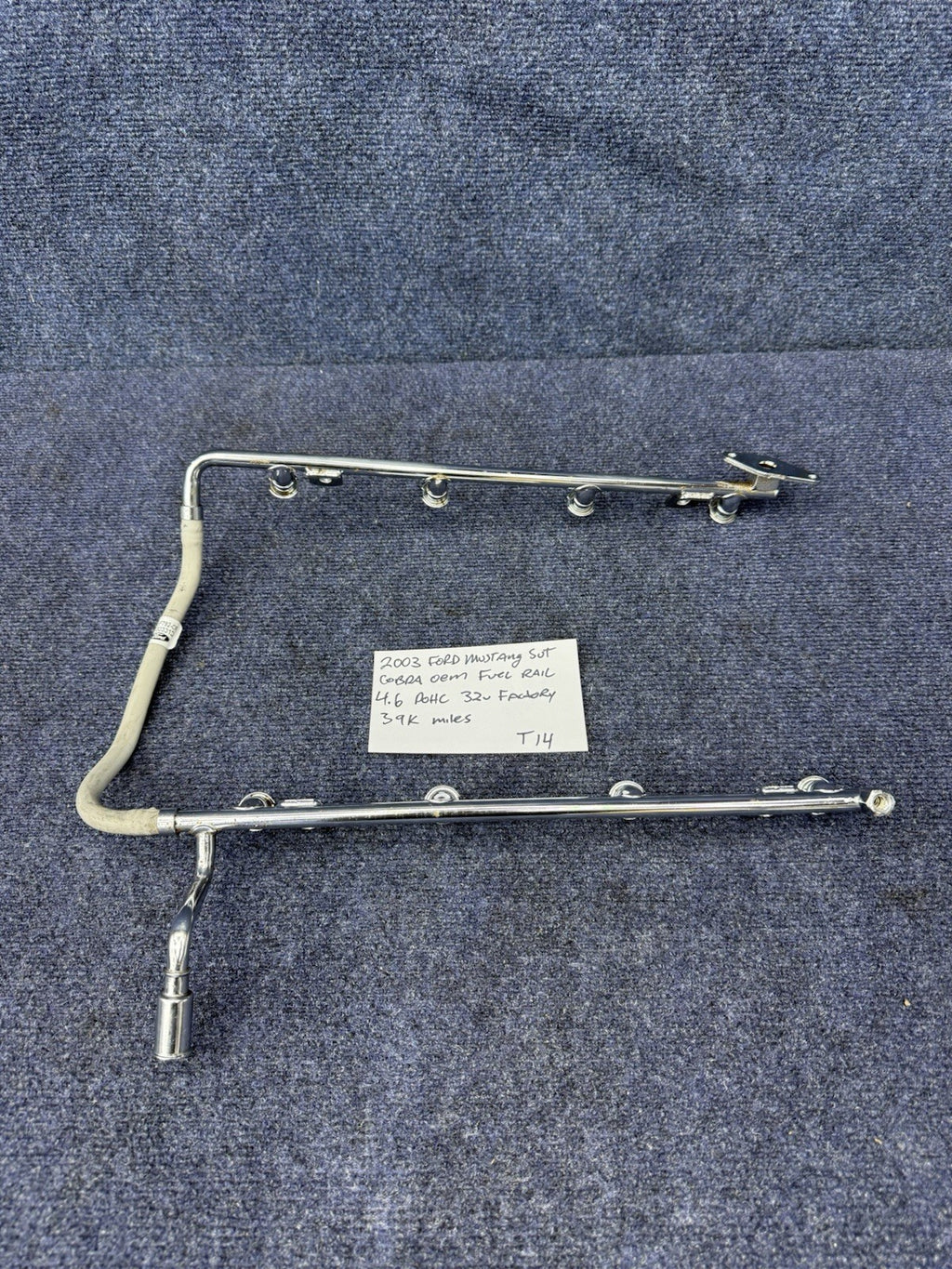 2003-2004 Ford Mustang SVT Cobra Fuel Rail OEM Factory 99-04 Terminator 4.6 DOHC