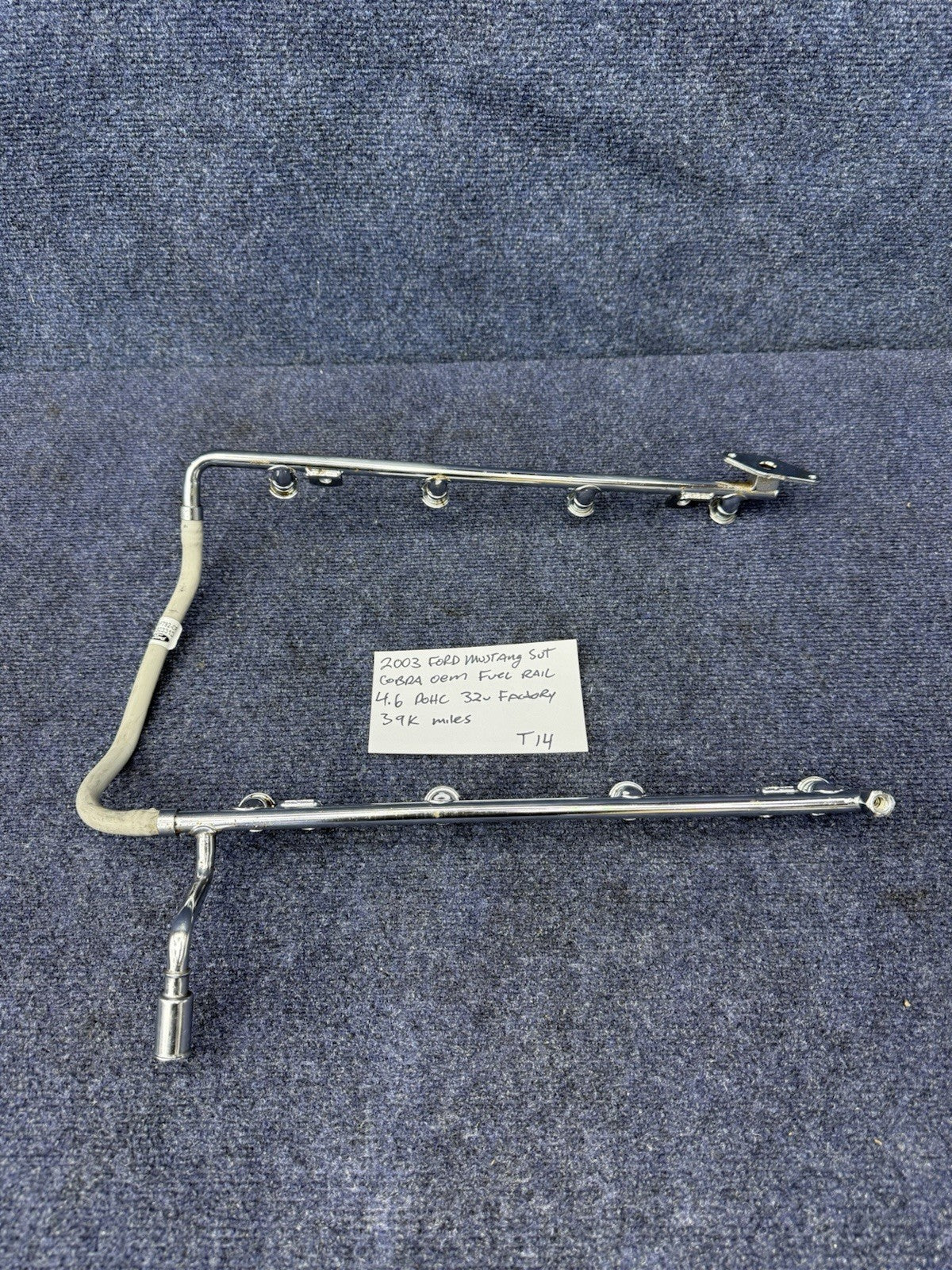 2003-2004 Ford Mustang SVT Cobra Fuel Rail OEM Factory 99-04 Terminator 4.6 DOHC