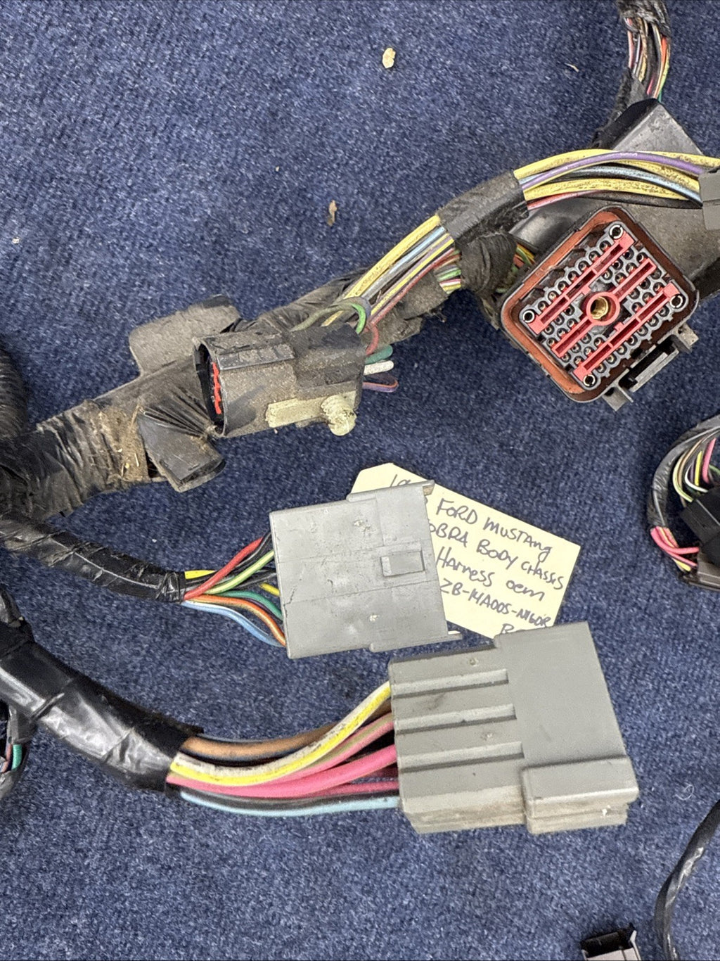 1994-1995 FORD mustang Svt cobra body Harness Coupe OEM Factory chassis Wiring
