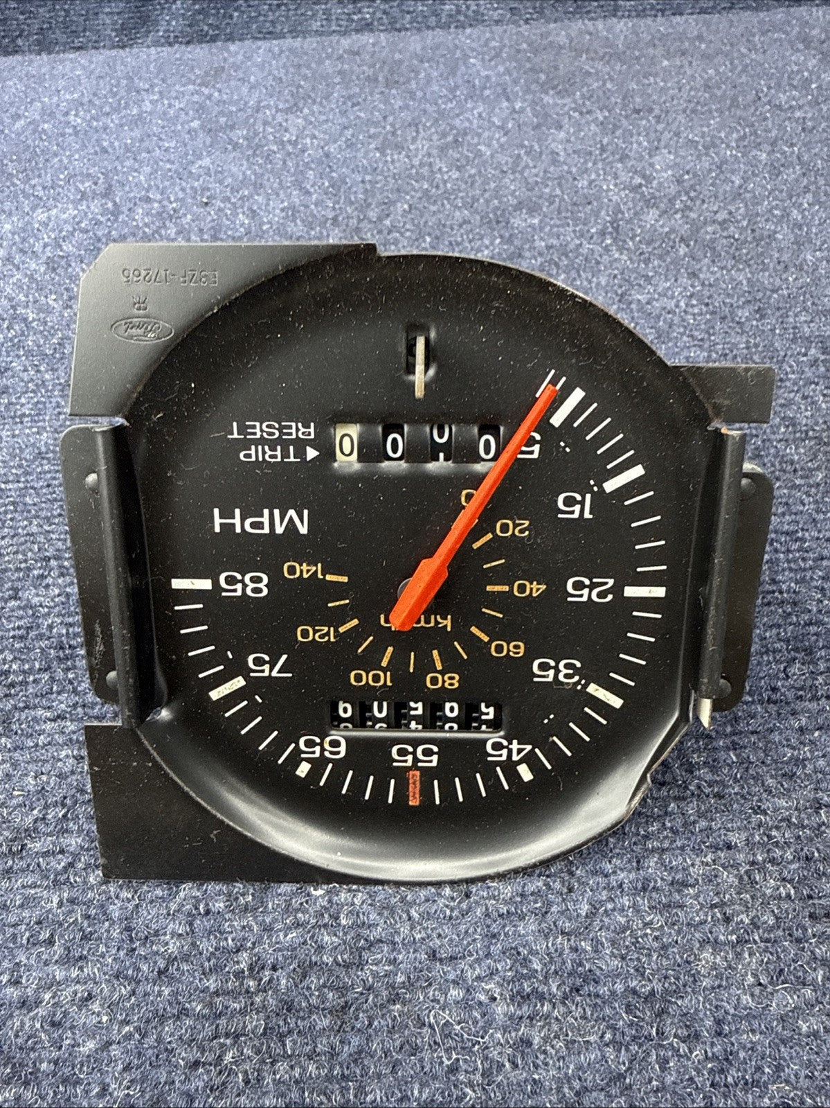 1983-1986 Ford Mustang 85mph Speedometer Gauge for Restoration or New Overlay