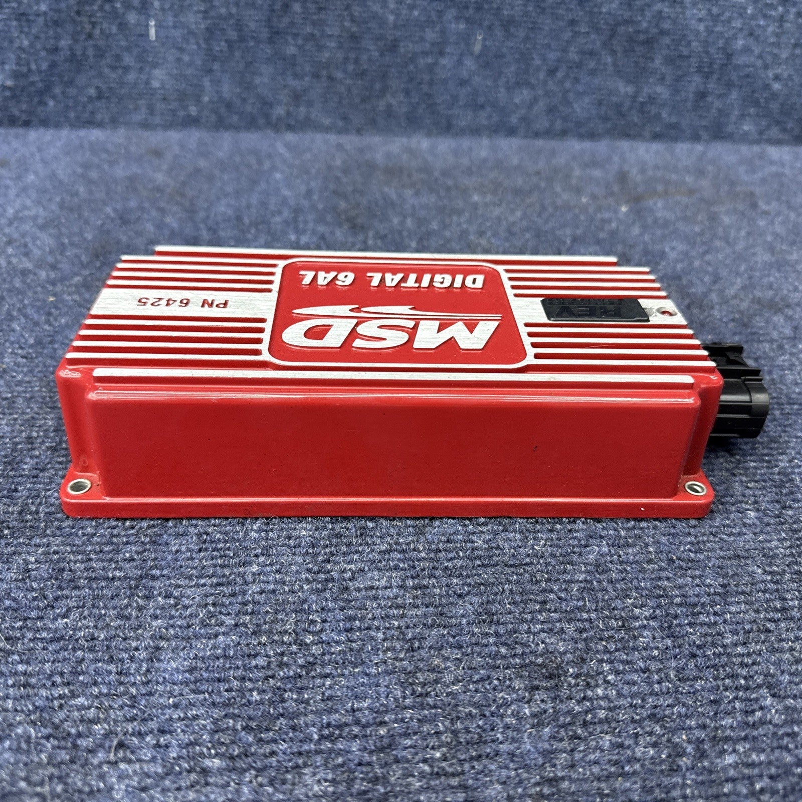MSD Ignition 6425 Digital 6AL Ignition Control Box W/ Adjustable Rev Limit Red