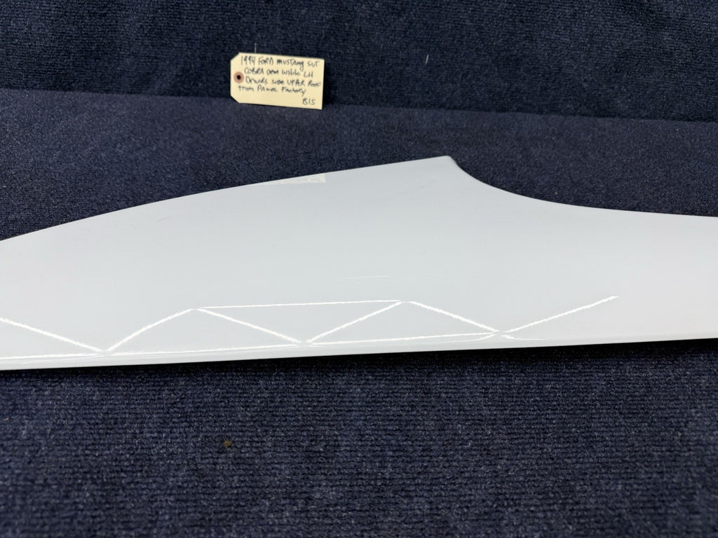 1994-1998 Mustang Svt Cobra Coupe Roof Rear Quarter Glass Trim Moulding - Driver