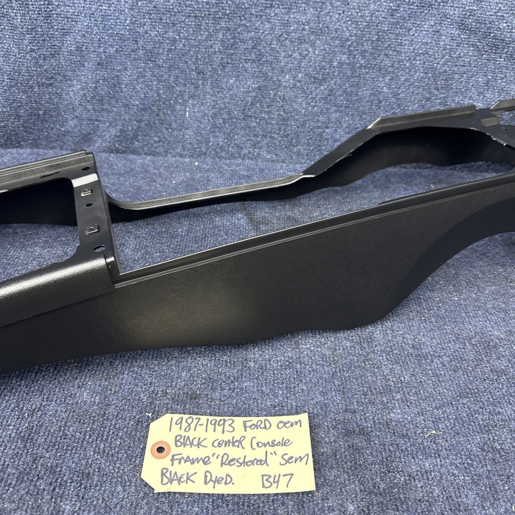 87-93 Ford Mustang BLACK Center Console Frame Factory Interior COBRA OEM GT LX