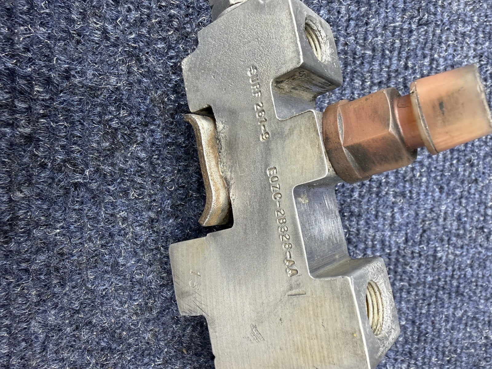 1980-1986 OEM MUSTANG GT DISC BRAKE DISTRIBUTION BLOCK AND PROPORTIONING VALVE