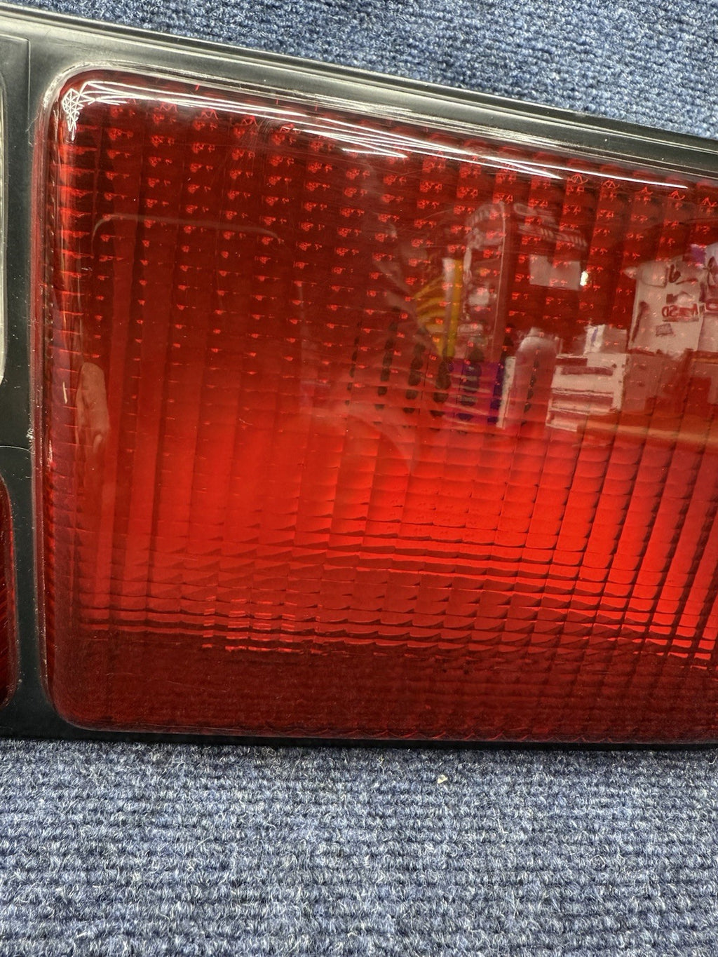 87-93 FORD MUSTANG LX RH PASSENGER TAIL LIGHT OEM FACTORY LENS HOUSING FACTORY