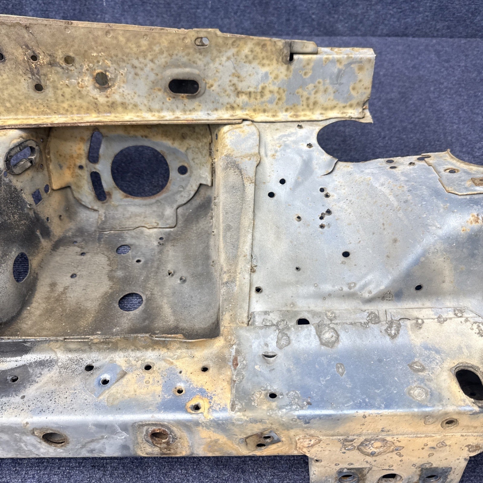 1987  1993 MUSTANG Rh FENDER APRON FRAME SHOCK TOWER METAL OEM Passenger Side 90