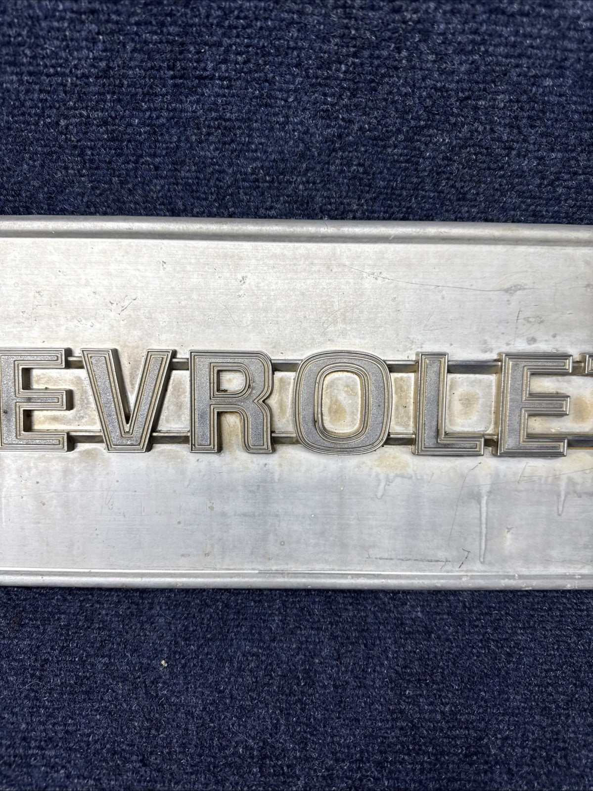 1973-80 Chevy truck TAILGATE TRIM PANEL Silverado C10 C20 K10 K20 wide molding