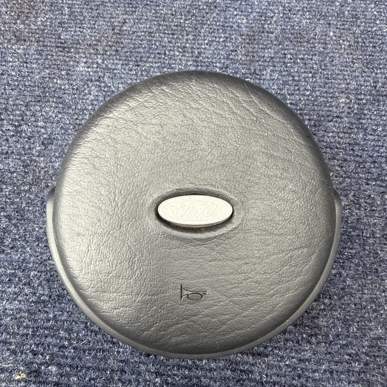 87-89 Ford Mustang Steering Wheel Horn Button Factory Tilt Steering Column OEM