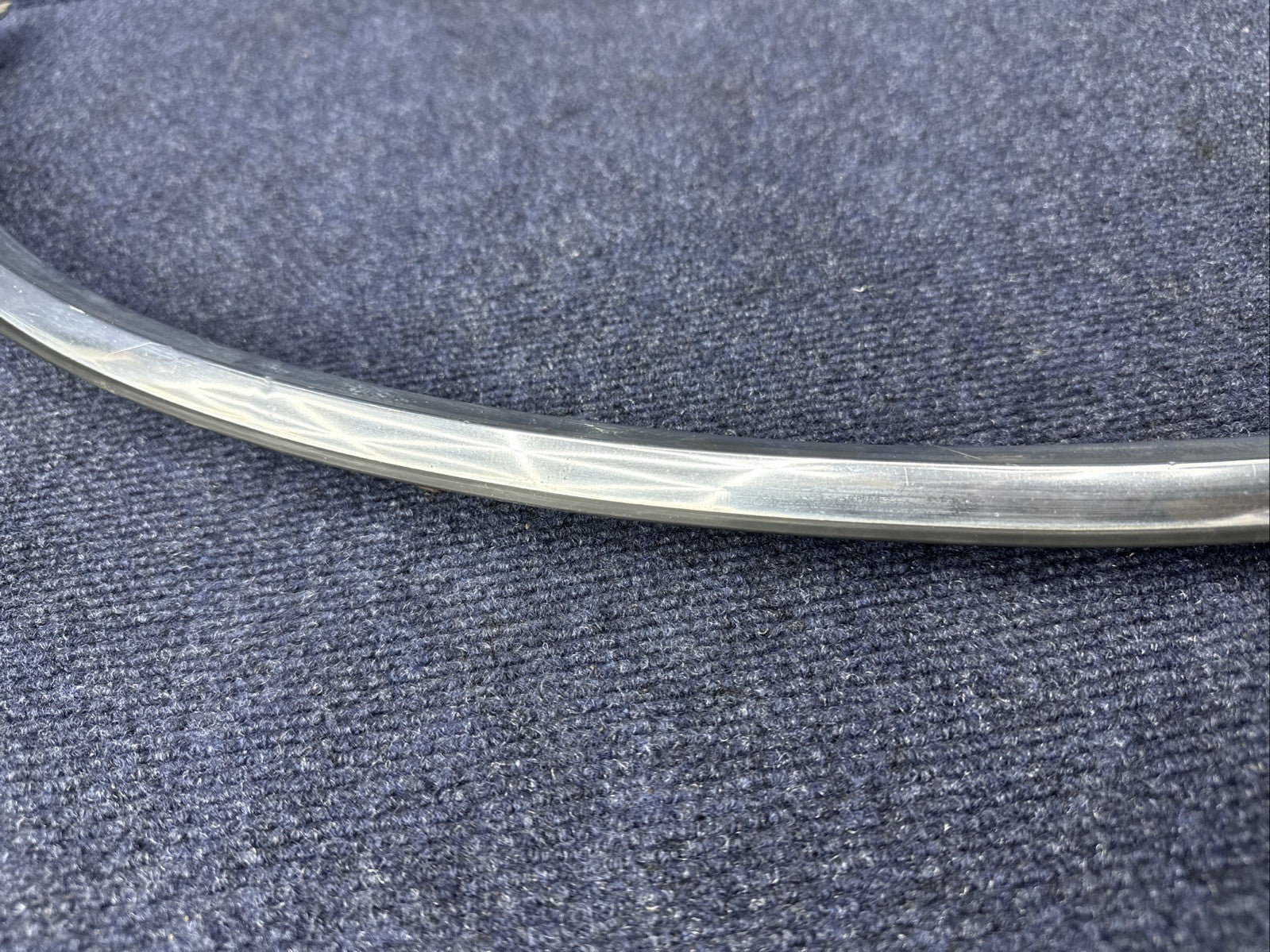 1984-1992 LINCOLN MARK VII 7 LSC  Rh Rear Quarter Wheel Flare Chrome Trim OEM