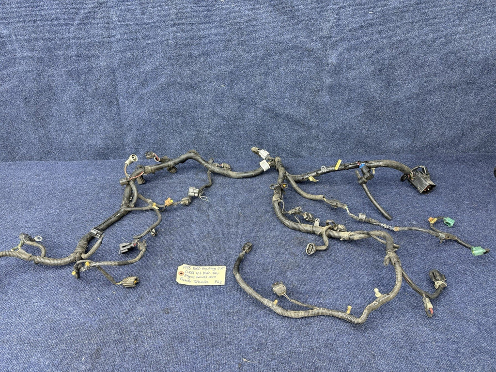 1998 FORD MUSTANG SVT Cobra ENGINE MOTOR ELECTRICAL WIRING WIRE HARNESS 4.6 DOHC