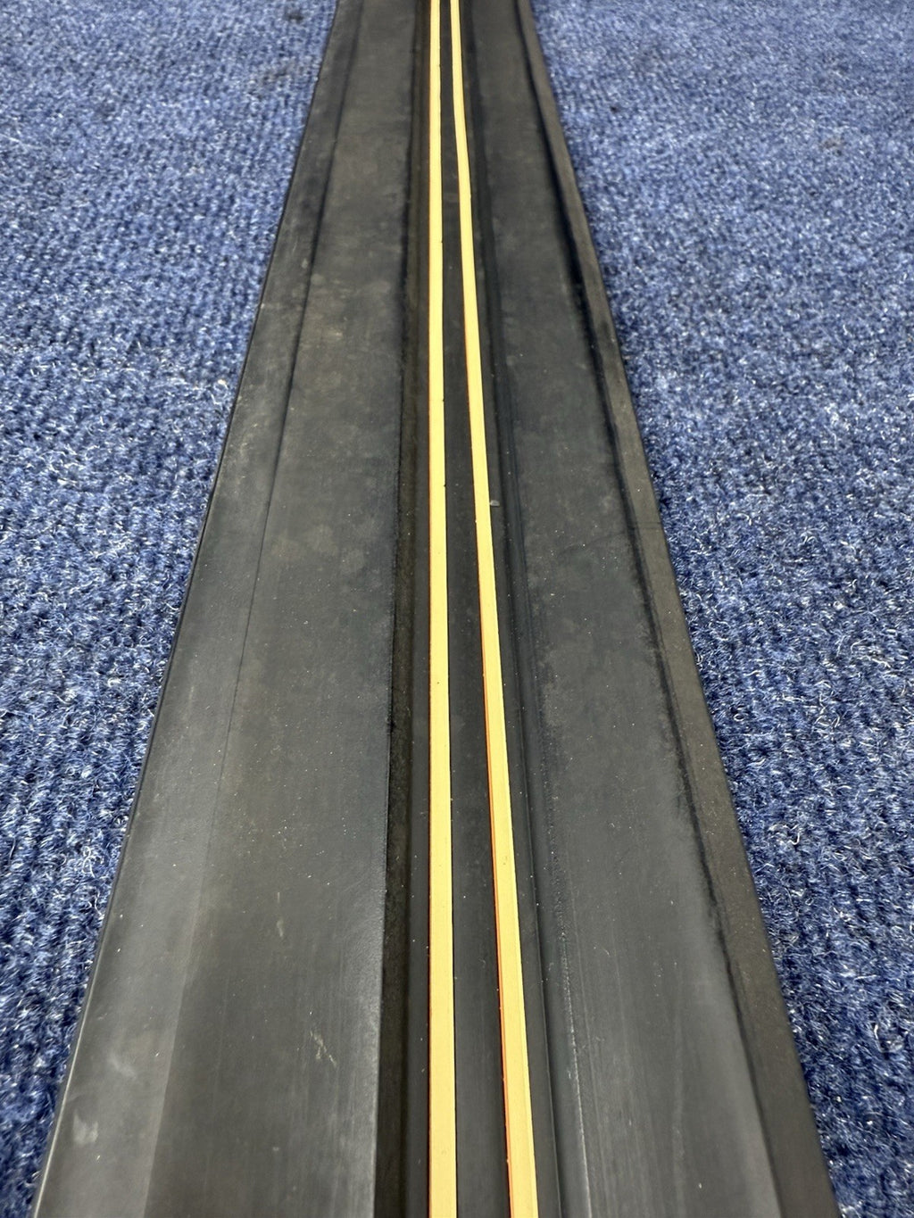 1979-1984 Ford Mustang Side Door Body Trim Moulding Molding Black LH Drivers