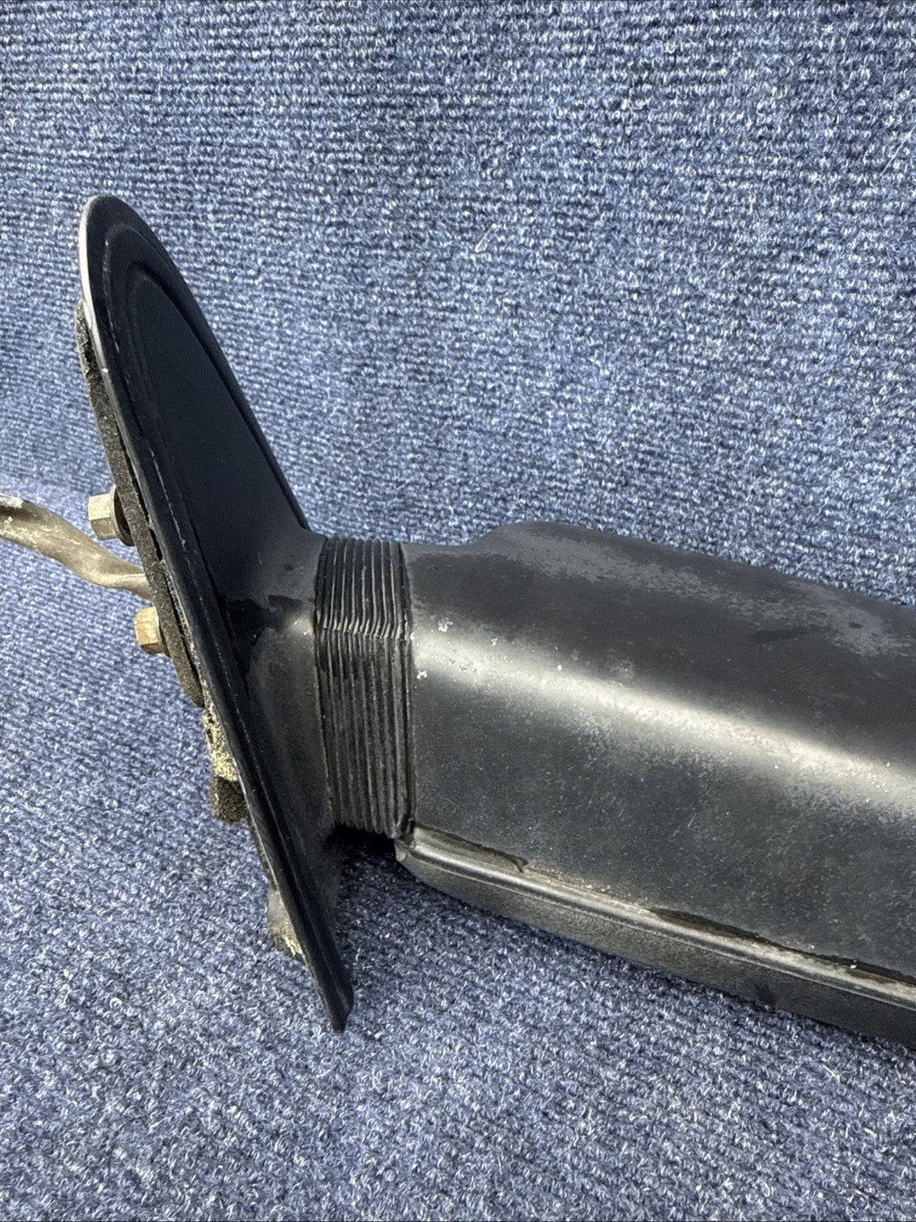1984-1992 Lincoln Mark VII LSC Driver Side Left Power Door Mirror Black Heated