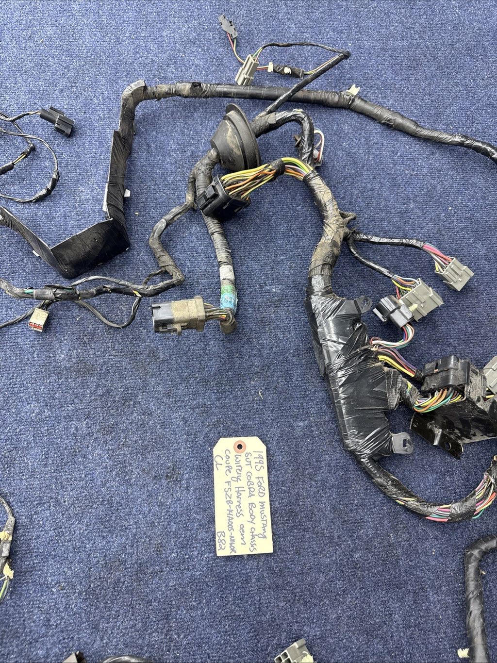 1994-1995 FORD mustang Svt cobra body Harness Coupe OEM Factory chassis Wiring