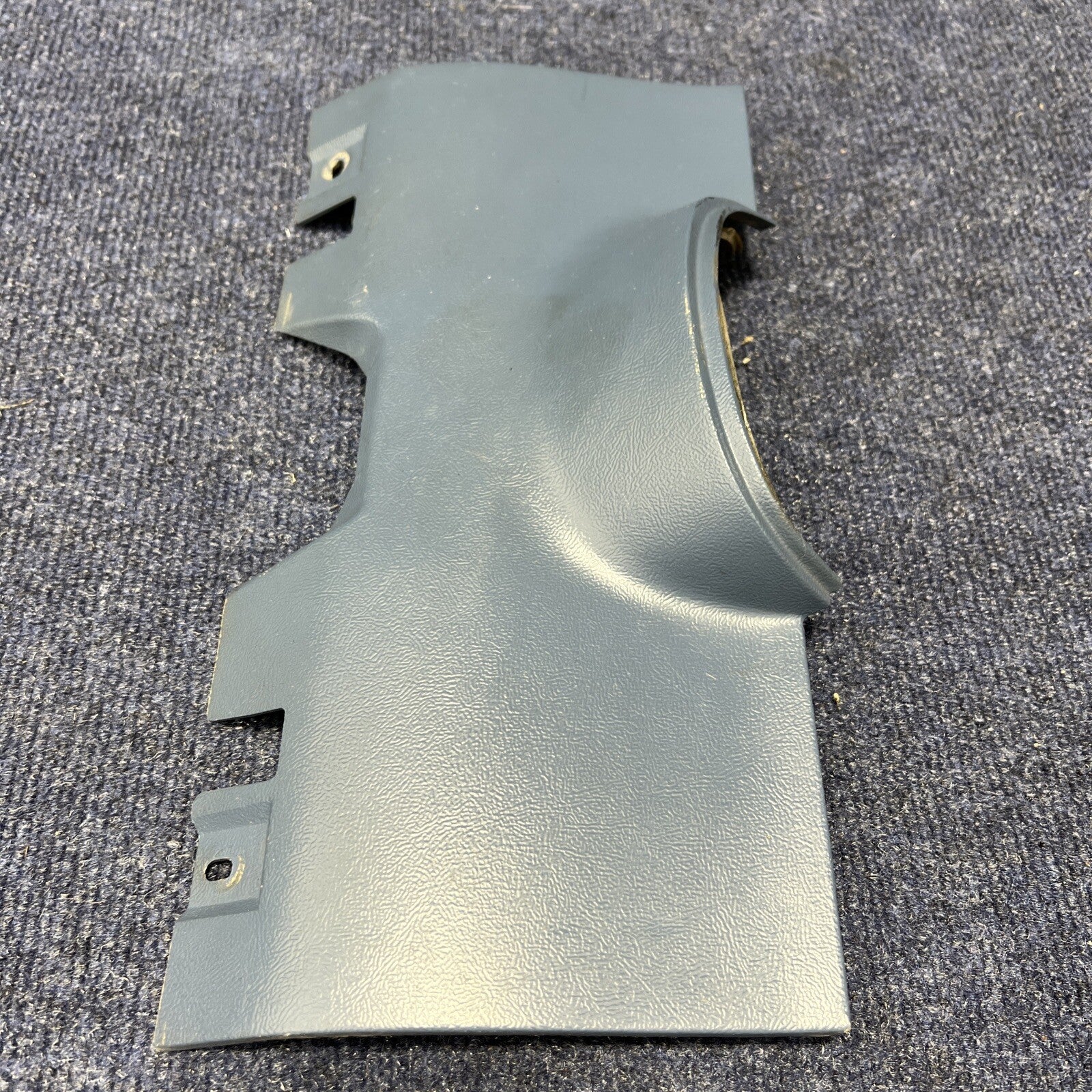 87-89 Ford Fox Body Mustang Dash Trim Knee Panel Steering Column Cover blue OEM