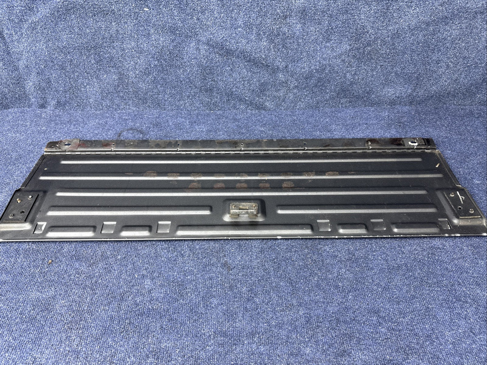 79-83 MUSTANG HATCHBACK REAR BACK SEAT METAL FOLD DOWN PANEL TRUNK COVER OEM