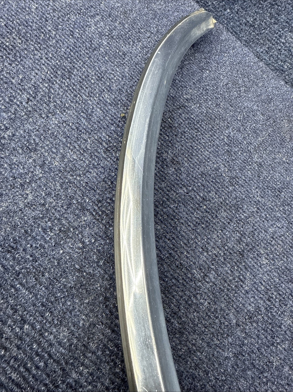 1984-1992 LINCOLN MARK VII 7 LSC  Rh Rear Quarter Wheel Flare Chrome Trim OEM