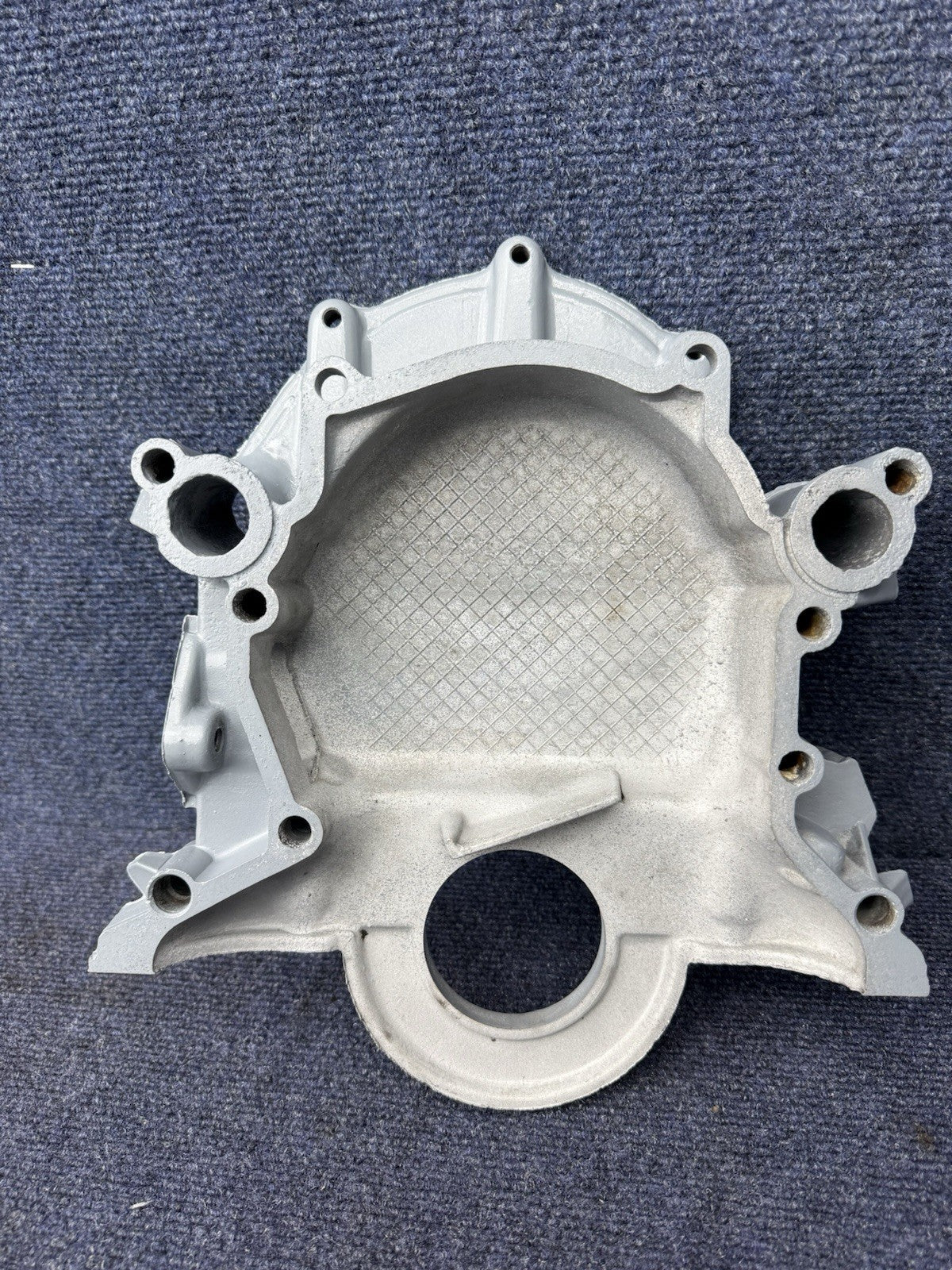 Ford 302 351w Timing Chain Cover Factory w/ Mechanical Fuel Pump RF-E3AE-6059-AB