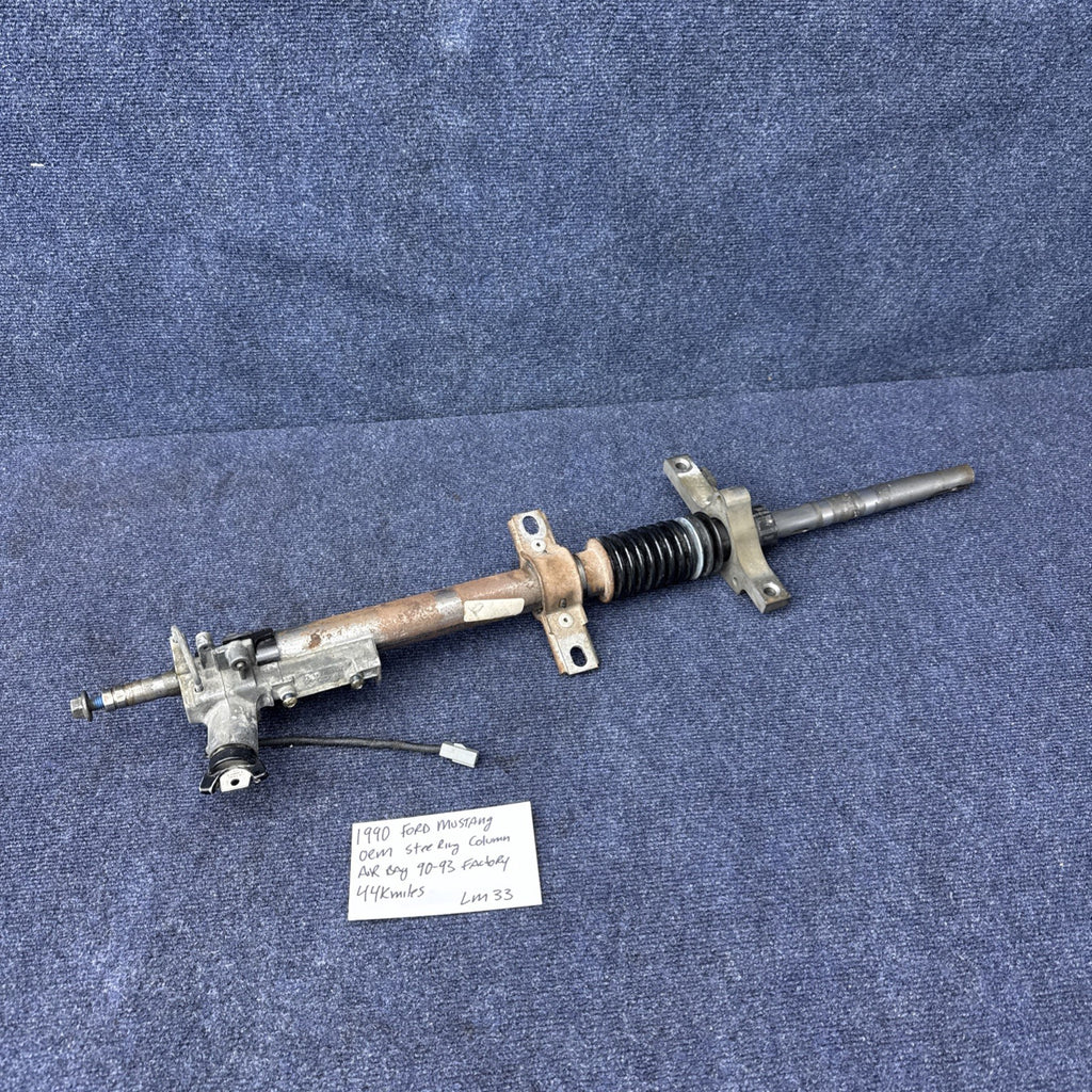 90-93 Ford Fox Body Mustang Steering Column Non Tilt 1990 1991 1992 1993 Oem Gt