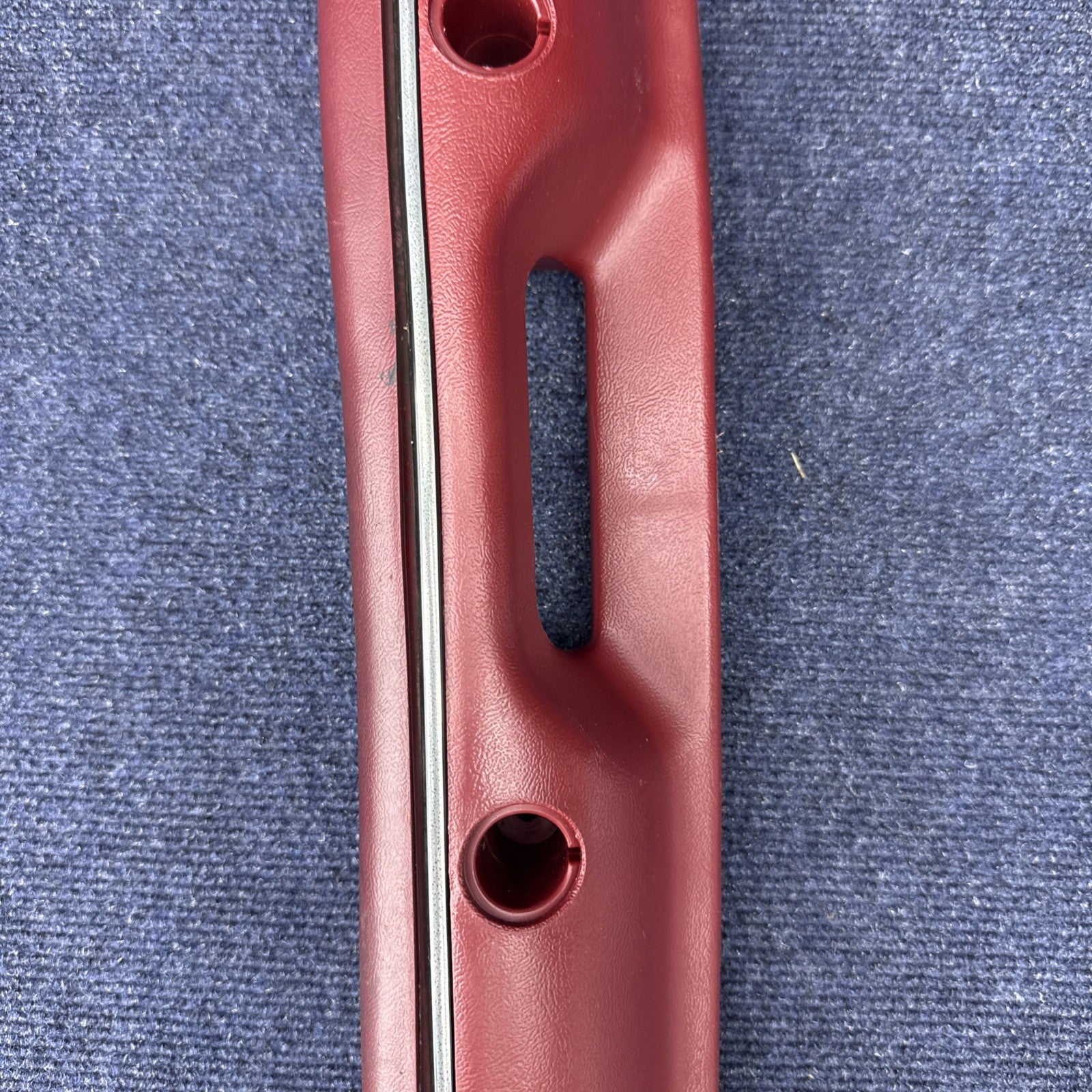 1987-1993 FORD MUSTANG RED DOOR ARMREST & Window Switch LEFT DRIVER PULL OEM Gt