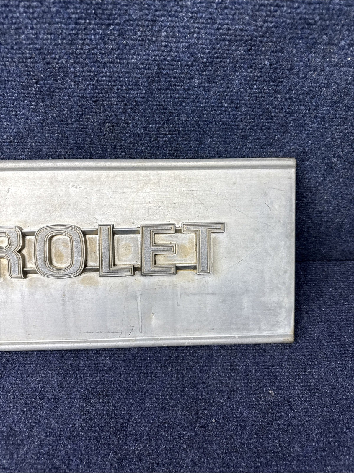 1973-80 Chevy truck TAILGATE TRIM PANEL Silverado C10 C20 K10 K20 wide molding