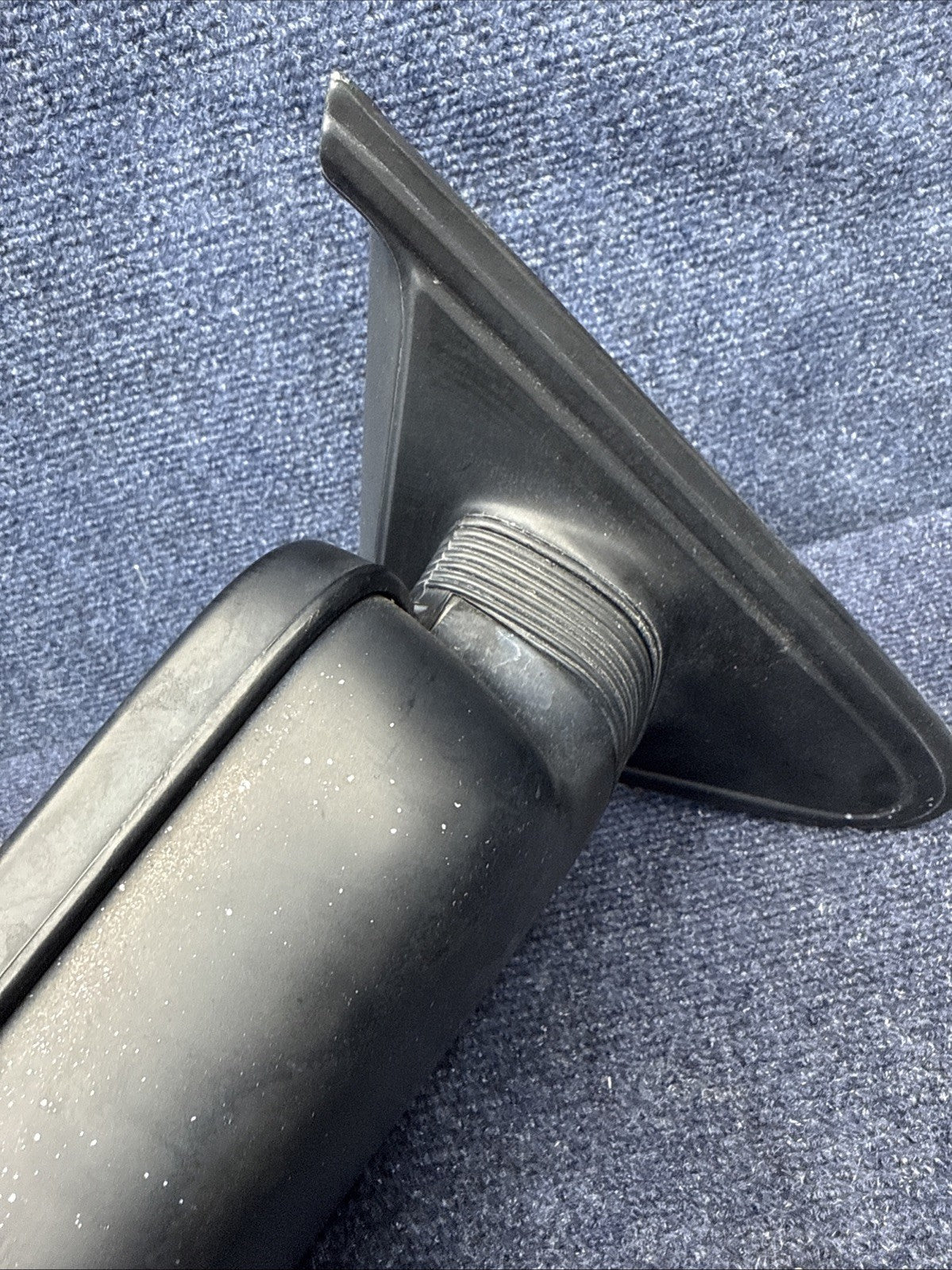 1984-1992 Lincoln Mark VII LSC Passenger Side Power Door Mirror Black Heated Rh