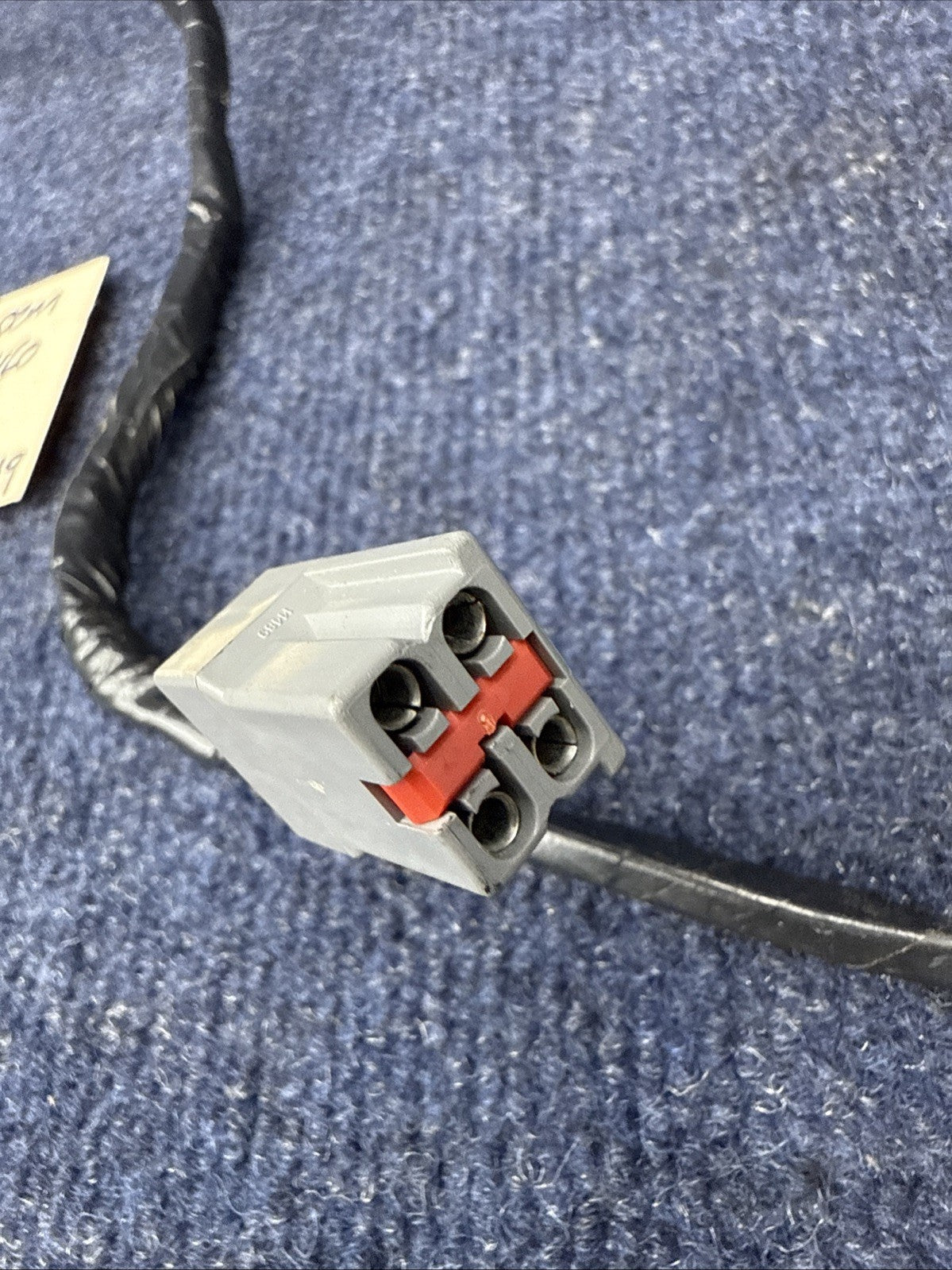 F4ZB-19B113-N160S OEM 94 FORD MUSTANG DASH RADIO PLUG WIRING HARNESS PIGTAIL