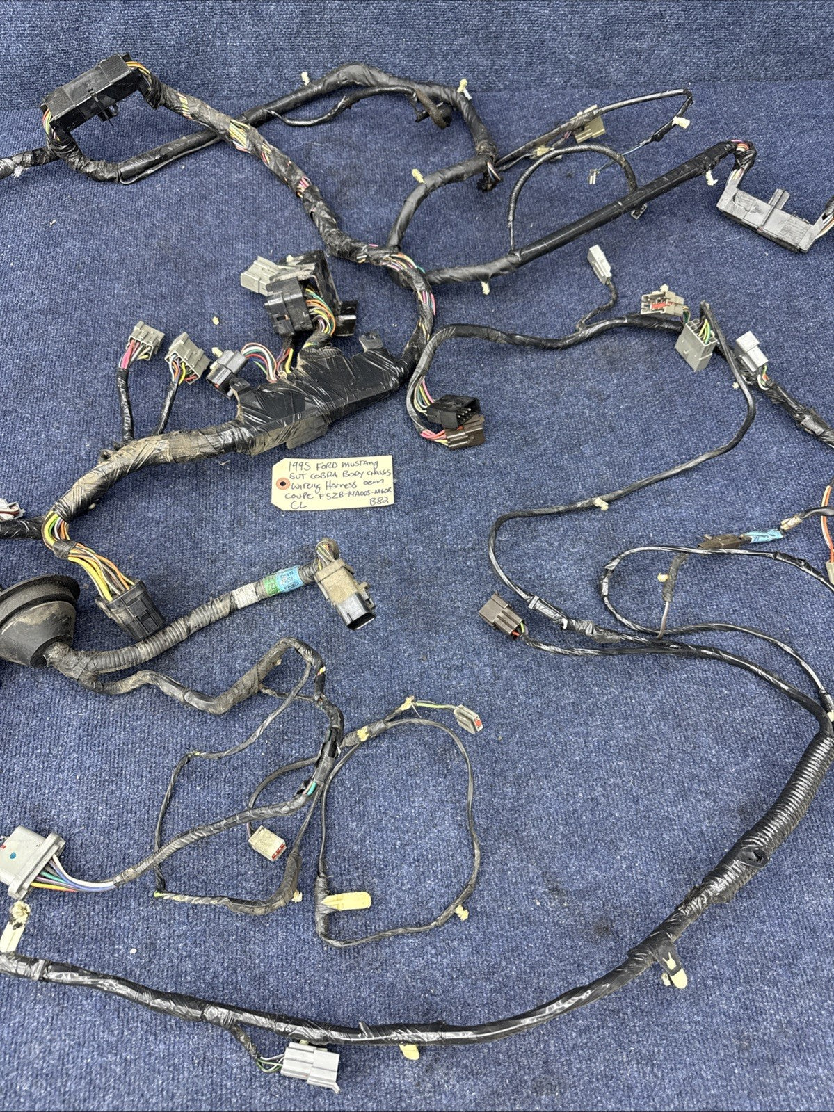 1994-1995 FORD mustang Svt cobra body Harness Coupe OEM Factory chassis Wiring